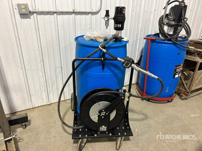 Pulsi Lube Reel & Pneumatic Oil Pump