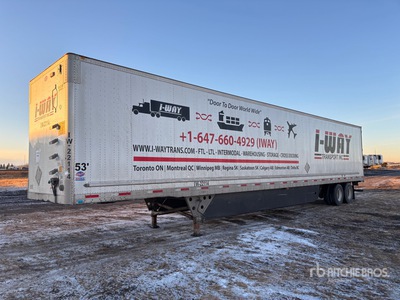 2022 Utility 53 ft x 102 in T/A Van Trailer