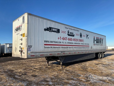 2023 Utility 53 ft x 102 in T/A Van Trailer