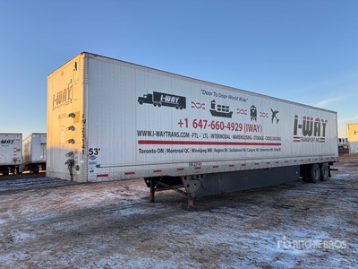 2023 Utility 53 ft x 102 in T/A Van Trailer