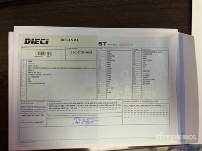 2014 Dieci Plus 40.7 Telehandler