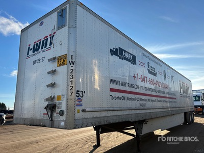 2023 Utility VS2DX 53 ft x 102 in T/A Van Trailer