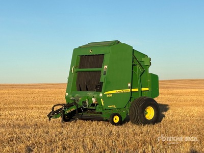 2008 John Deere 568 Round Baler