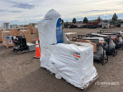 Werthen New Silver 15.5 cfm Skid-Mounted Electric 60 gal Air Compressor (Unused)