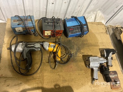 Quantity of Battery Charger, Electric & Pneumatic Impact Wrench