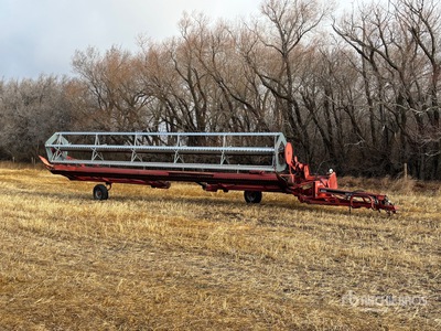 1996 Case IH 8230 30 ft Pull Type Swather Windrower