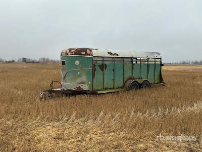 15 ft 8 in T/A Livestock Trailer