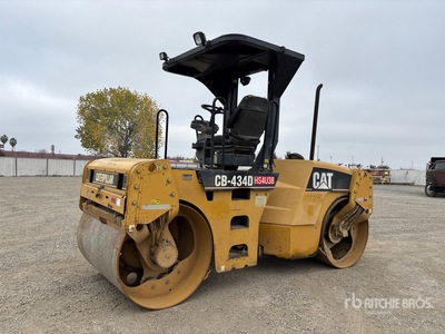 2006 Cat CB434C Double Drum Roller