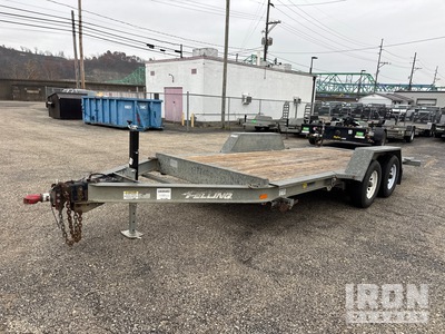 2012 Felling FT-10IT-I 18 ft T/A Tilt deck Plant Trailer