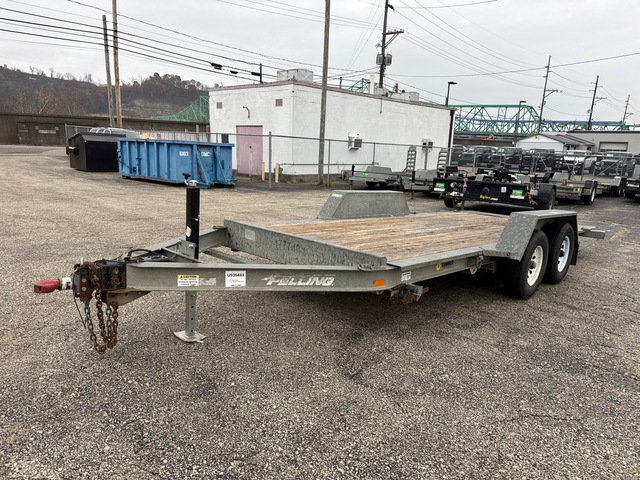 2012 Felling 18 ft T/A Tilt Deck Trailer