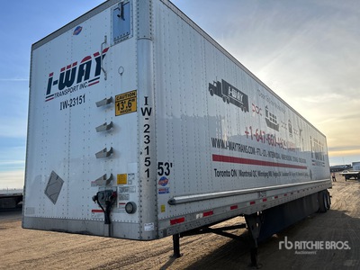 2023 Utility VS2DX 53 ft x 102 in T/A Van Trailer
