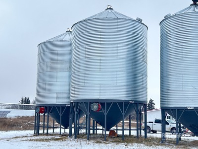 Meridian +/- 10353 bu 6 Ring Grain Bin