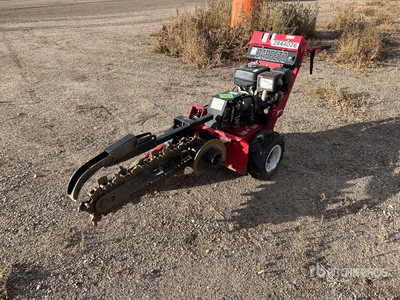 2019 Barreto E924HM-4MS Walk Behind Trencher w/ Trailer