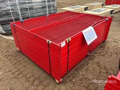 Quantity of (30) Canex 6 ft x 8 ft Power Coated Valla (Unused)