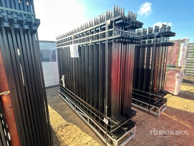 Quantity of (20) 2025 Canex 10 ft x 7 ft Powder Coated bouw hek (Unused)