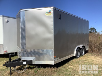 2023 Covered Wagon CW8.5X16TA3 16 ft T/A Enclosed Trailer