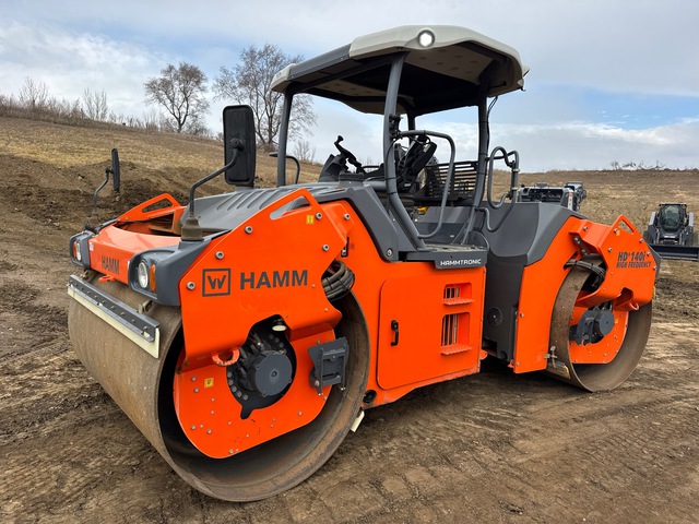 2019 Hamm HD 140i VV-HF Double Drum Roller
