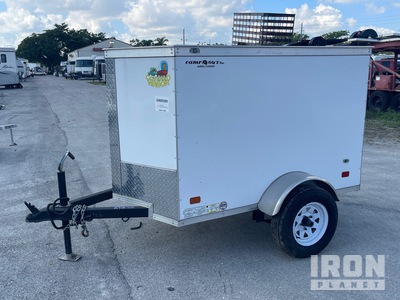 2023 Covered Wagon 6 ft S/A Enclosed Trailer