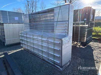 Suihe 9 ft 6 in 20-Drawer Banco de trabajo (Unused)