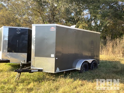 2024 Rock Solid Cargo 14 ft T/A Enclosed Trailer