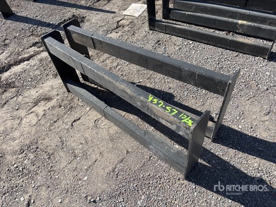 Quantity of (2) All-Star Skid Steer Attachment Mounting Plate (Unused)