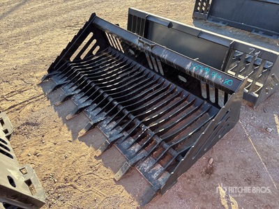 All-Star 80 in Skeleton Skid Steer Bucket (Unused)
