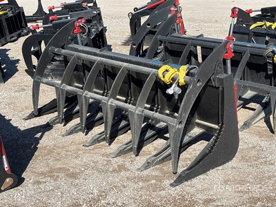 All-Star 78 In E-Series Skid Steer Root Rake (Unused)