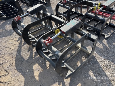 All-Star 68 In E-Series Root Skid Steer Grapple (Unused)