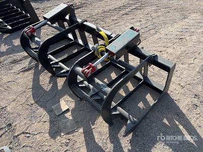 All-Star 78 In E-Series Root Skid Steer Grapple (Unused)