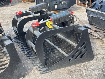 All-Star 72 in E-Series Rock Skid Steer Grapple Bucket (Unused)