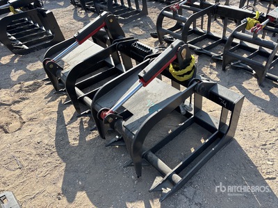 All-Star 74 In Root Skid Steer Grapple (Unused)