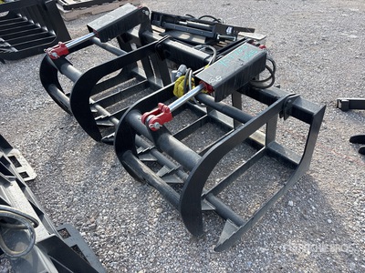 All-Star 68 in E-Series Root Skid Steer Grapple (Unused)