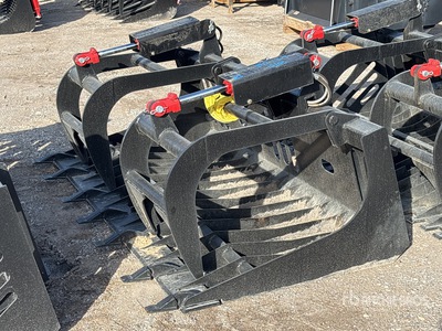 All-Star 72 in Skeleton Skid Steer Grapple Bucket (Unused)