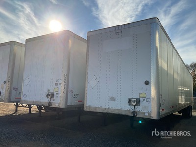 2013 Wabash 53 ft X 102 in T/A Van Trailer