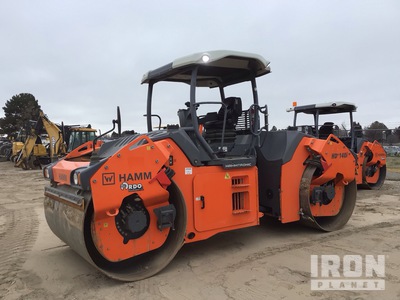 2019 Hamm HD+140IVV Double Drum Roller