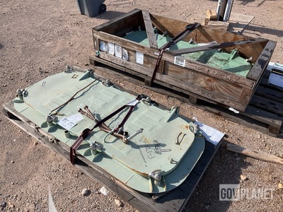 (2) Assorted Marine Doors