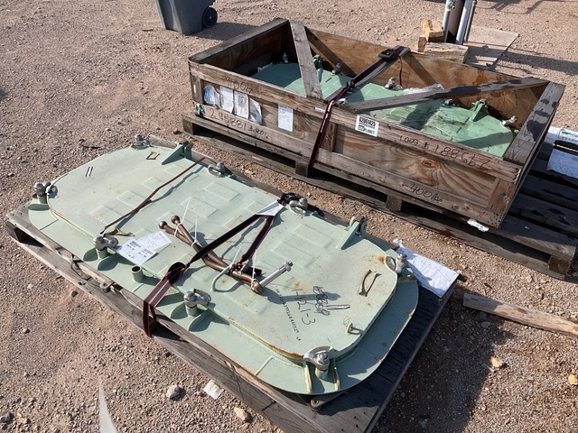 (2) Assorted Marine Doors