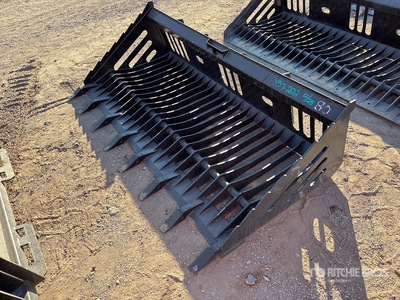 All-Star 80 in Skeleton Skid Steer Bucket (Unused)