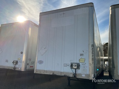 2013 Wabash DVCVHPC 53 ft x 102 in T/A Van Trailer