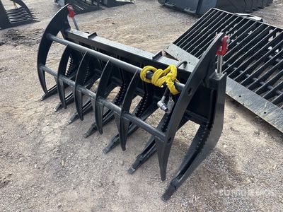 All-Star 72 in E-Series Skid Steer Root Rake (Unused)