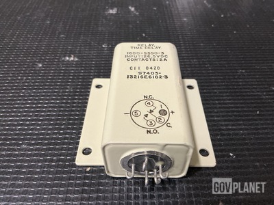 (5) Hi-G 13216E6182-3 Time Delay Relays