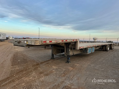 2023 Manac 53 ft T/A Single Drop Plataforma Rebajada