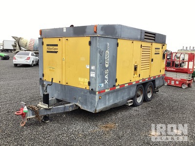 2016 Atlas Copco XAS1800CDT4 1800 cfm Mobile Compresor de aire