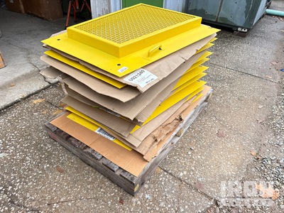 Quantity of (10) International Harvester H100C Left hand rear side Panel (Unused) - Fits International Harvester H100C