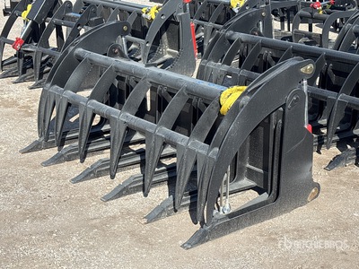 Mid-State 68 In Skid Steer Root Rake (Unused)