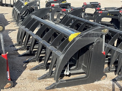 All-Star 74 In Skid Steer Root Rake (Unused)