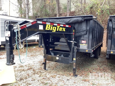 2023 Big Tex 25DU-20 20 ft T/A Gooseneck Dump Utility Trailer