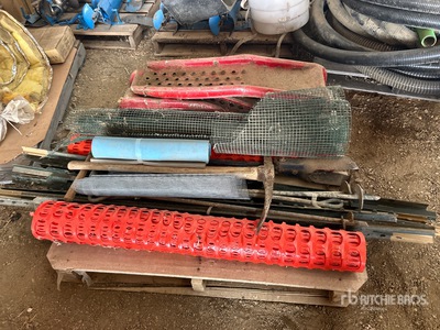 Ramp, Pickaxe, Bin Anchors, Snow Fence, Pick & Metal Fence Post