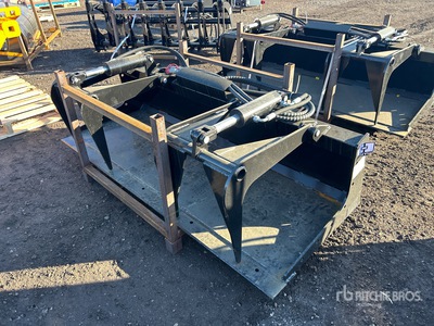 2025 GIYI GY-PG72 72 in Skid Steer Grapple Bucket (Unused)