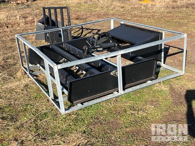 2024 003-044-71002A 72 in Skid Steer Box Grader (Unused)